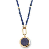 By Alona - Indra Necklace Blue with Lapis Pendent