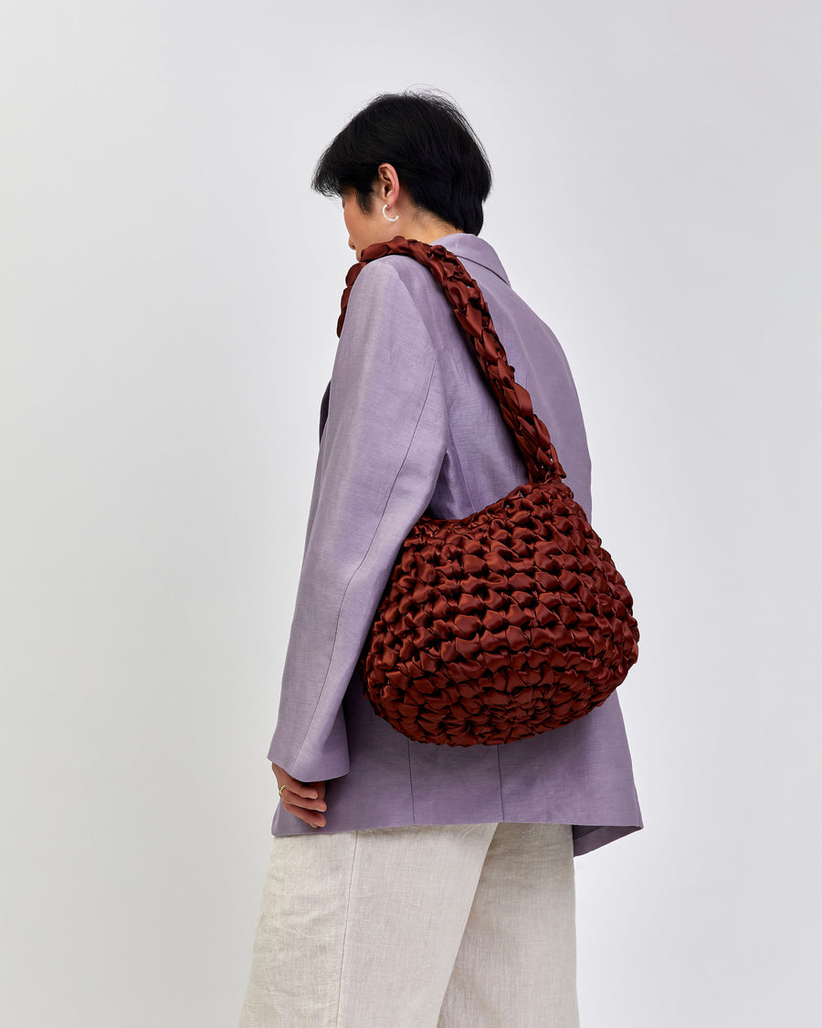 Isla de Gar - Squid Oversized Bag - Chocolate Brown - HAYGEN
