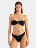 Hunza G - Jean Bikini Black - HAYGEN
