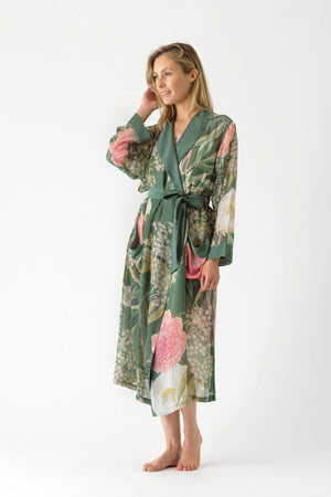 One Hundred Stars - KEW Elderflower Green Gown - HAYGEN