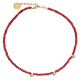By Alona - Lucie Necklace Red Jade