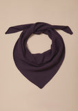 TBCO - Merino Wool Triangle Scarf in Fig - HAYGEN