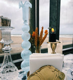 Anna + Nina - Cloudy Glass Candle Holder - HAYGEN