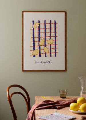 Nynne Rosenvinge, Cinq Citrons - 30x40cm - HAYGEN