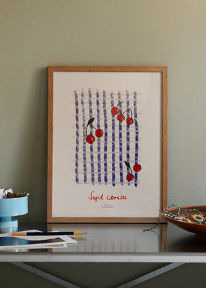 Nynne Rosenvinge, Sept Cerises - 50x70cm - HAYGEN