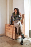 One Hundred Stars - Orchid Grey Pussybow Blouse
