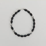 Heaven Mayhem - Clementine Necklace - Black/Silver - HAYGEN