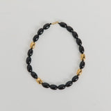 Heaven Mayhem - Clementine Necklace - Black/Gold - HAYGEN