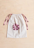TBCo - Cropped Cotton Pyjamas in Pink & Burgundy Stripe - HAYGEN