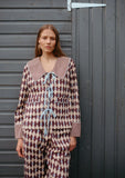 Tbco - Cotton Pyjamas Camel Harlequin