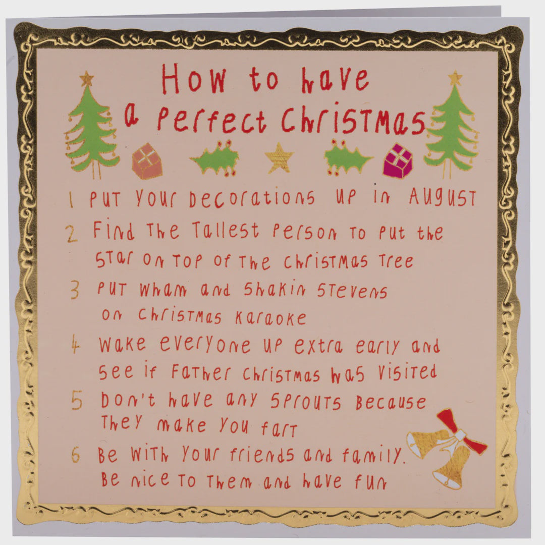 How To Have a Perfect Christmas Card
