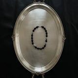 Heaven Mayhem - Clementine Necklace - Black/Silver