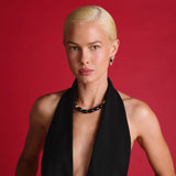 Heaven Mayhem - Clementine Necklace - Black/Gold