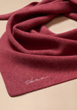 TBCO - Merino Wool Triangle Scarf in Rust - HAYGEN