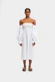 Sleeper - Atlanta Dress - White - HAYGEN