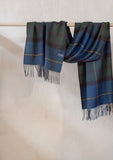Tbco - Lambswool Oversized Scarf  Macleod of Harris Antique Tartan