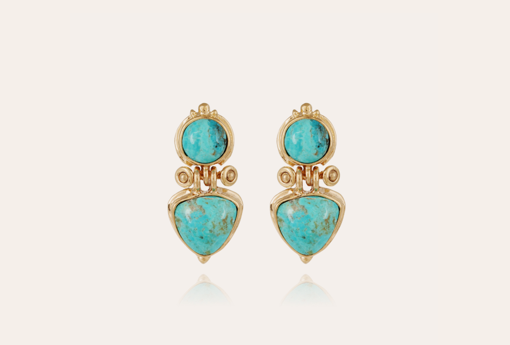 Gas Bijoux - Colorado Turquoise Earrings - HAYGEN