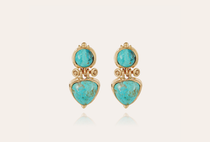 Gas Bijoux - Colorado Turquoise Earrings - HAYGEN