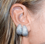 Billion Avenue - Small Bulb Diamond Earstud Single - Silver - HAYGEN