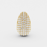 Billion Avenue - Small Bulb Diamond Earstud Single - Gold - HAYGEN