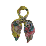 One Hundred Stars - Crane Olive Scarf - HAYGEN