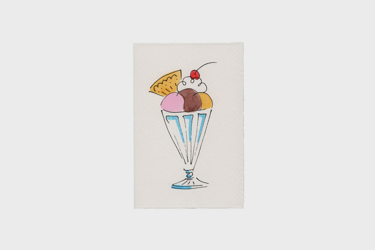 Scribble & Daub - Sundae Card - HAYGEN