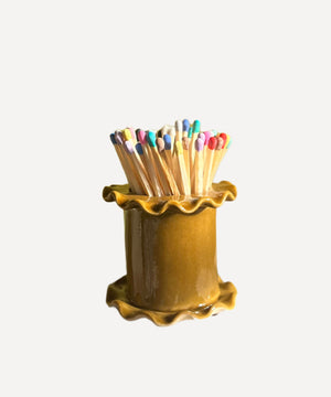Superfluities - Matchstick Holder - Ochre - HAYGEN