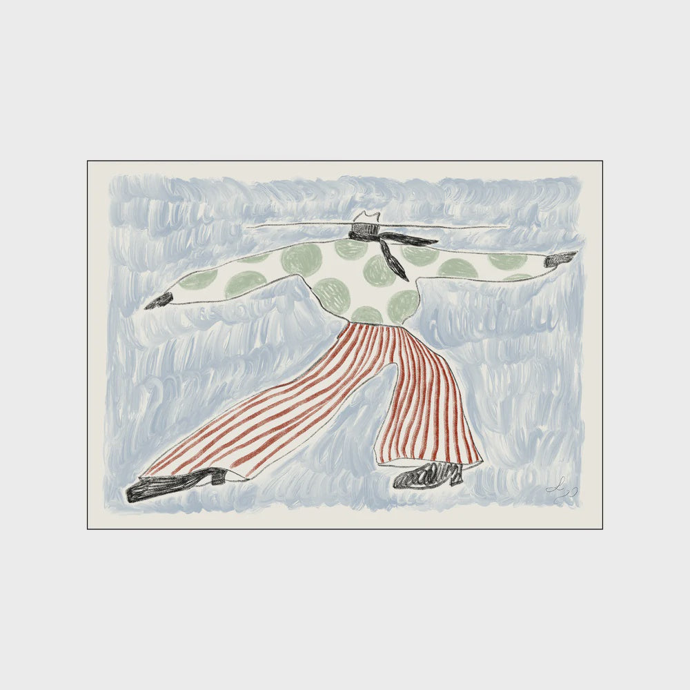 Lucia Tuffley - Sam on the Hill - 50x70cm