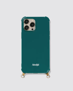 Ateljé - Teal iPhone Case Product Image