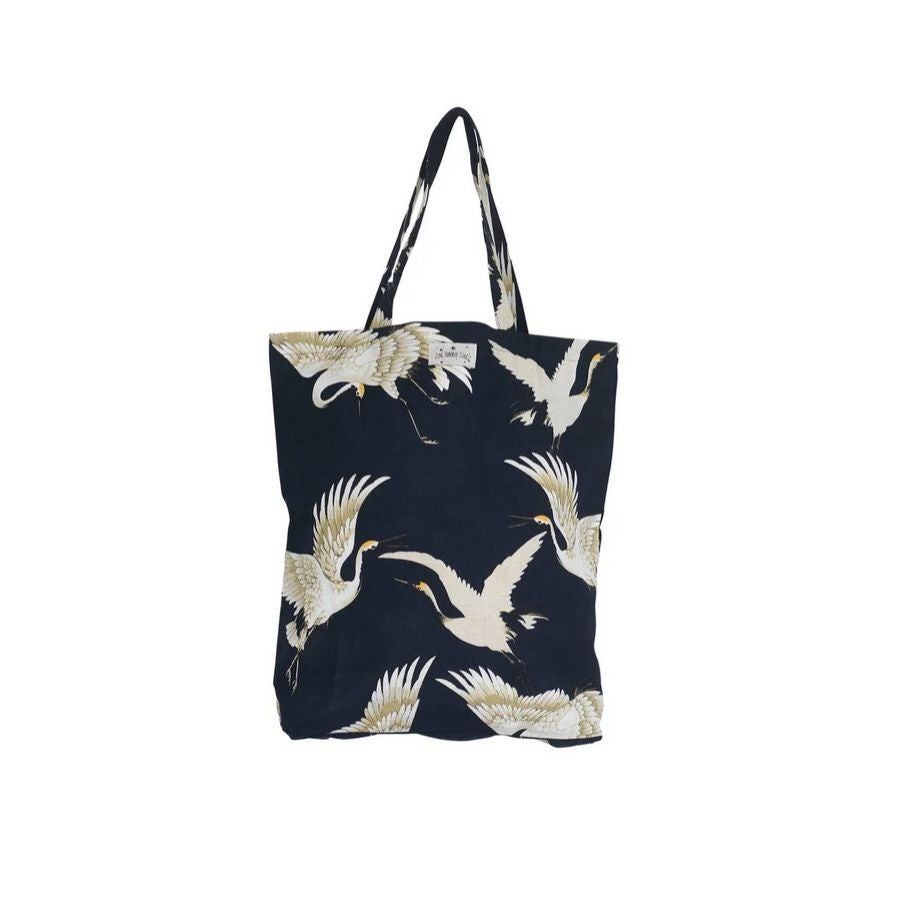One Hundred Stars - Canvas Bag Stork Black - HAYGEN