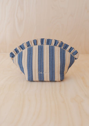 Tbco - Cotton Wash Bag Navy Stripe