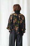 One hundred Stars - Wisteria Black Kimono - HAYGEN