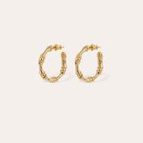 Bamboo mini earring