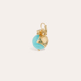 Gas Bijoux - Decalcia earrings - Turquoise - HAYGEN