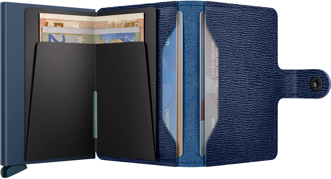 Secrid - Mini Wallet - Crisple Navy - HAYGEN