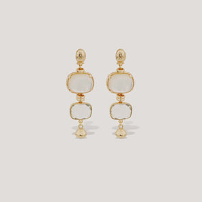Gas Bijoux - Silene Earrings - Mother of Pearl Product Image