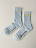 Le Bon Shoppe - Boyfriend Socks - Pastel Sky - HAYGEN