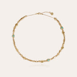 Gas Bijoux - Kali cabochons necklace - Turquoise - HAYGEN