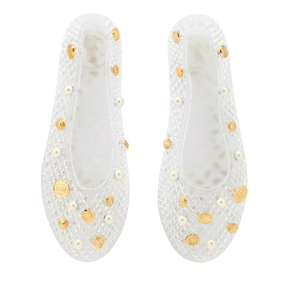 Ancient Greek Sandals - Iro Jelly Clear/Shell