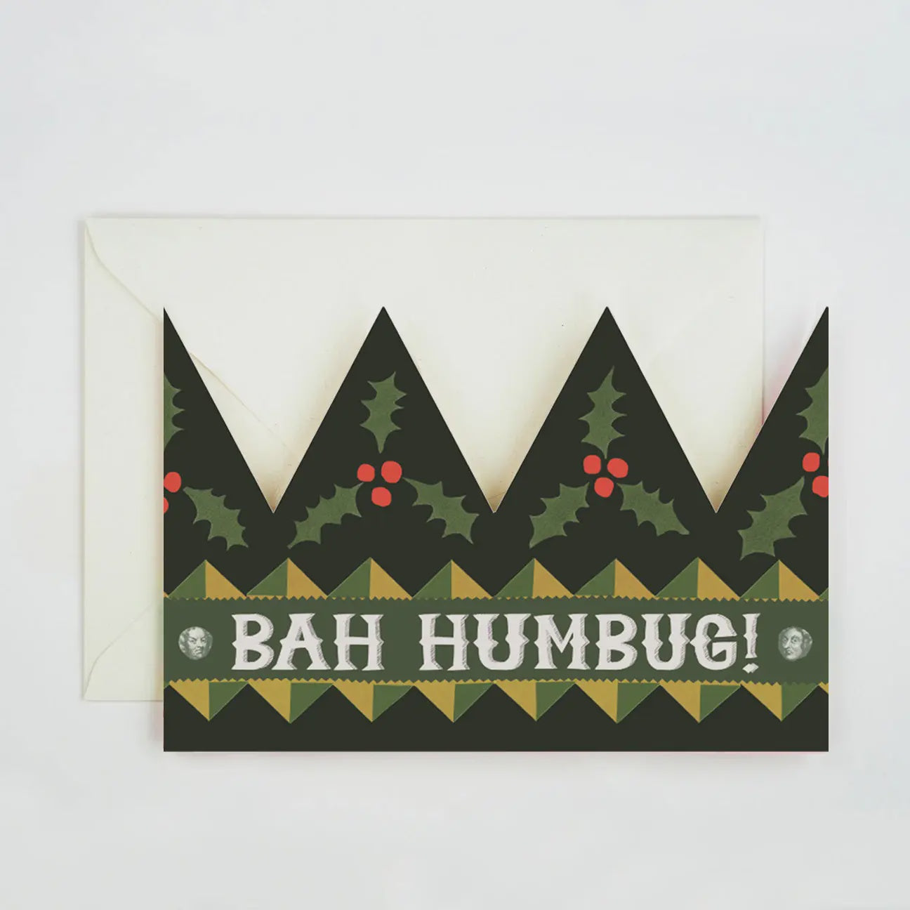 Bah Humbug Party Hat Card