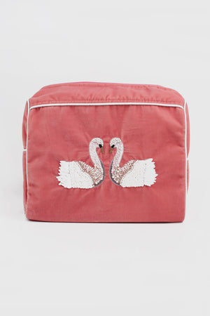 Double Swan Make Up Bag - HAYGEN