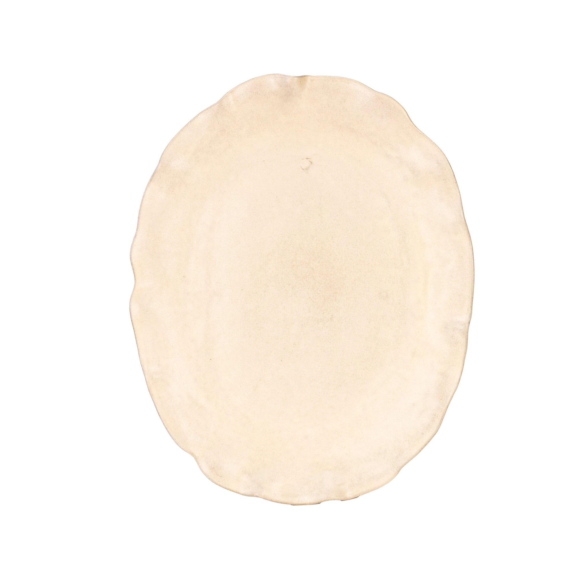 Ericeira Oval Platter - White