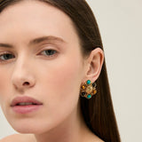 Gas Bijoux - Augusta - Turquoise & Tiger Eye