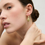 Gas Bijoux - Ecume Earrings Small - Almond - HAYGEN