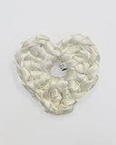 Isla de Gar - Heart Hair Accessory - Antique White - HAYGEN