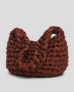 Isla de Gar - Squid Oversized Bag - Chocolate Brown - HAYGEN