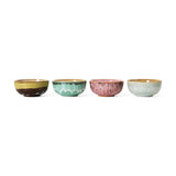 HK Living - 70s ceramics: XS bowls  Set of 4 - Modernist - HAYGEN