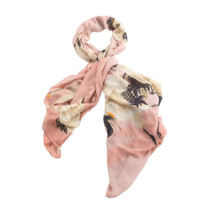 One Hundred Stars - Scarf - Stork Plaster Pink