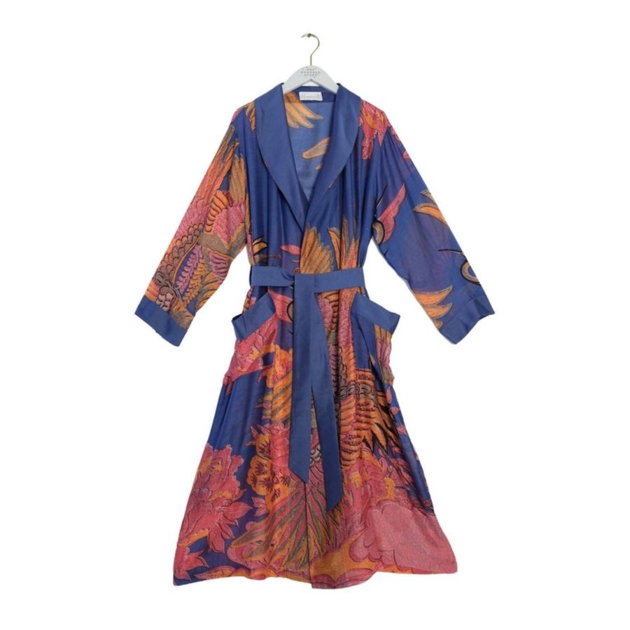 One Hundred Stars - Crane Cobalt Gown - HAYGEN