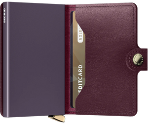 Secrid - Premium Mini Wallet - Dusk Bordeaux - HAYGEN
